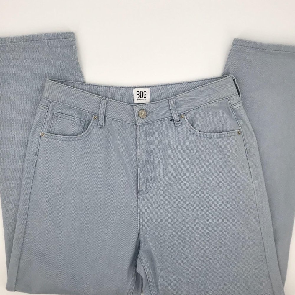 NWT BDG High-Waisted Mom Jean Light Wash 32